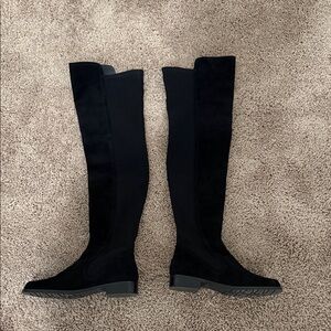 Stuart Weitzman Black Over the Knee Boots
